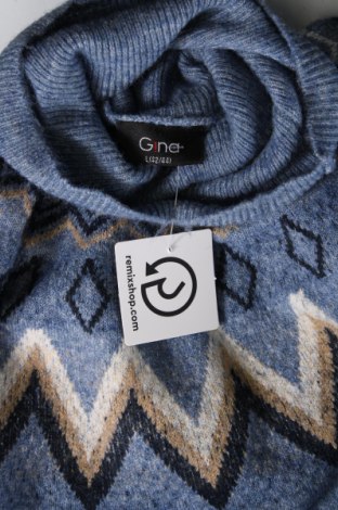 Дамски пуловер Gina, Размер L, Цвят Син, Цена 13,05 лв.