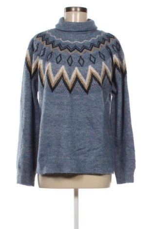 Γυναικείο πουλόβερ Gina, Μέγεθος L, Χρώμα Μπλέ, Τιμή 8,07 €