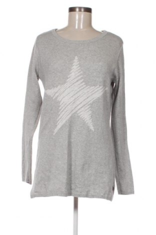Дамски пуловер Gina, Размер M, Цвят Сив, Цена 13,05 лв.
