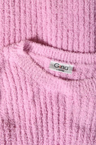 Дамски пуловер Gina, Размер L, Цвят Розов, Цена 10,44 лв.