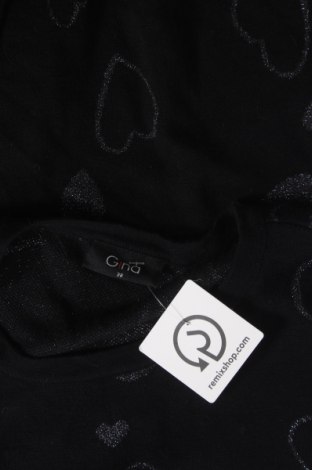 Дамски пуловер Gina, Размер M, Цвят Черен, Цена 11,31 лв.