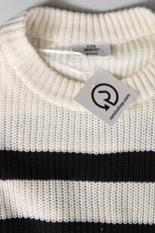 Дамски пуловер Gina Benotti, Размер M, Цвят Бял, Цена 4,93 лв.