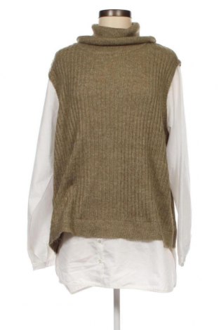 Дамски пуловер Gina Benotti, Размер L, Цвят Зелен, Цена 13,05 лв.
