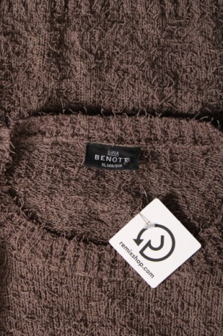 Γυναικείο πουλόβερ Gina Benotti, Μέγεθος XL, Χρώμα Καφέ, Τιμή 7,36 €