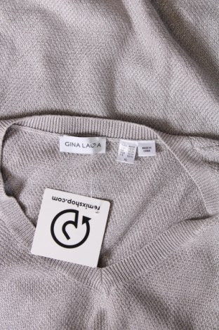 Γυναικείο πουλόβερ Gina Laura, Μέγεθος XXL, Χρώμα Γκρί, Τιμή 21,65 €