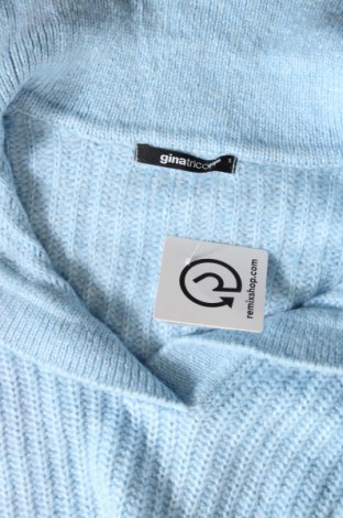 Γυναικείο πουλόβερ Gina Tricot, Μέγεθος S, Χρώμα Μπλέ, Τιμή 5,35 €