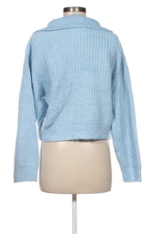 Γυναικείο πουλόβερ Gina Tricot, Μέγεθος S, Χρώμα Μπλέ, Τιμή 5,35 €