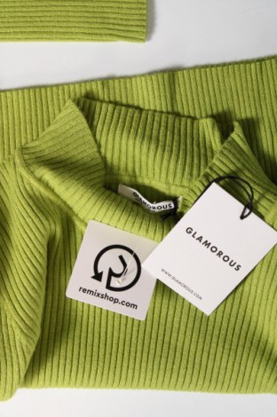Дамски пуловер Glamorous, Размер XL, Цвят Зелен, Цена 20,46 лв.