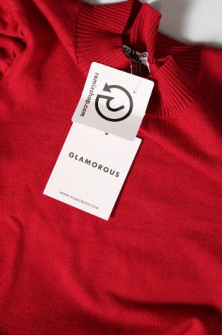 Дамски пуловер Glamorous, Размер XL, Цвят Червен, Цена 22,32 лв.