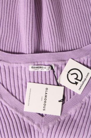 Дамски пуловер Glamorous, Размер 3XL, Цвят Лилав, Цена 20,88 лв.