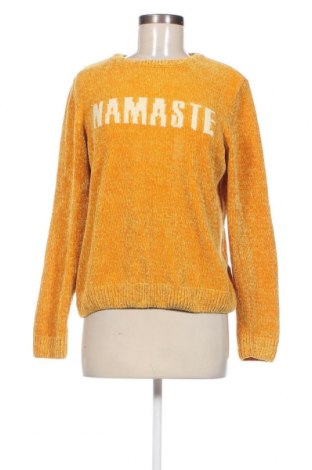 Дамски пуловер Groggy, Размер L, Цвят Жълт, Цена 14,21 лв.