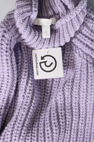 Pulover de femei H&M, Mărime S, Culoare Mov, Preț 95,39 Lei