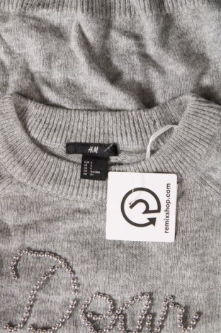 Дамски пуловер H&M, Размер S, Цвят Сив, Цена 7,83 лв.