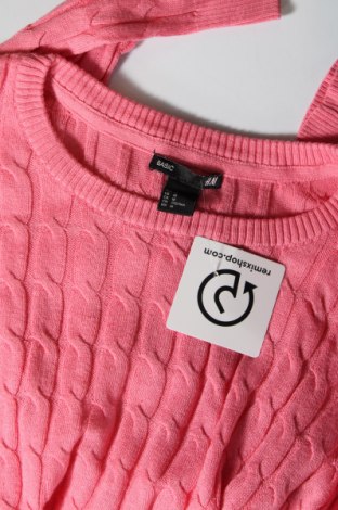 Dámský svetr H&M, Velikost M, Barva Růžová, Cena  208,00 Kč