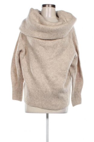 Дамски пуловер H&M, Размер M, Цвят Бежов, Цена 9,28 лв.