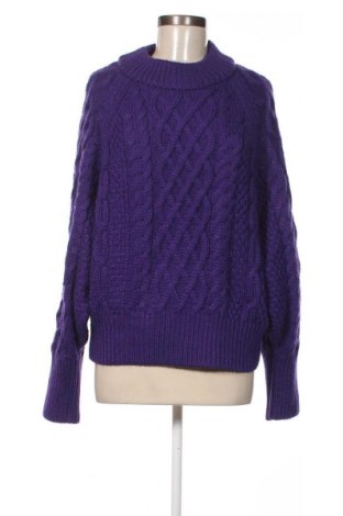 Дамски пуловер H&M, Размер XL, Цвят Лилав, Цена 17,40 лв.