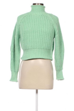 Pulover de femei H&M, Mărime XS, Culoare Verde, Preț 95,39 Lei