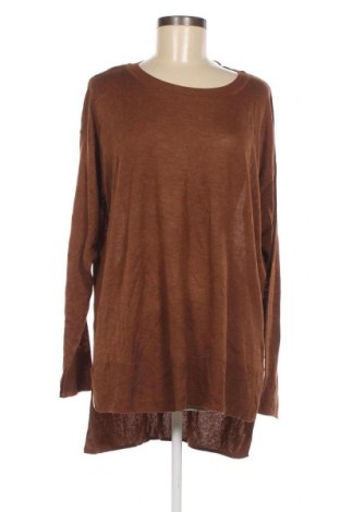 Дамски пуловер H&M, Размер L, Цвят Кафяв, Цена 13,05 лв.