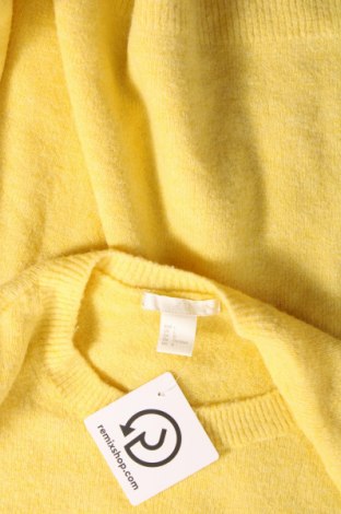 Дамски пуловер H&M, Размер L, Цвят Жълт, Цена 11,31 лв.