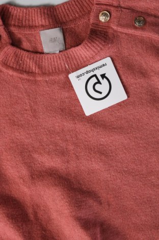 Дамски пуловер H&M, Размер M, Цвят Розов, Цена 11,31 лв.