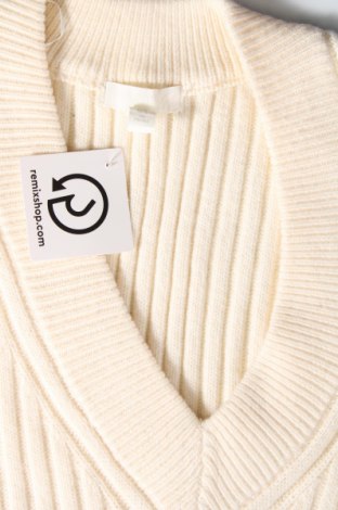 Дамски пуловер H&M, Размер M, Цвят Екрю, Цена 9,57 лв.