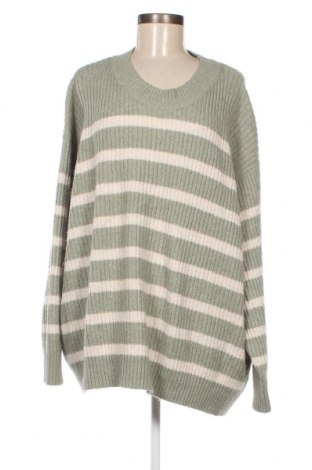 Γυναικείο πουλόβερ H&M, Μέγεθος 4XL, Χρώμα Πράσινο, Τιμή 7,18 €