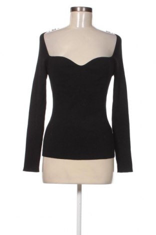 Дамски пуловер H&M, Размер L, Цвят Черен, Цена 14,50 лв.