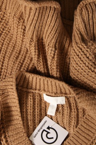 Дамски пуловер H&M, Размер S, Цвят Кафяв, Цена 11,02 лв.