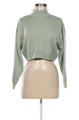 Дамски пуловер H&M Divided, Размер XS, Цвят Зелен, Цена 7,83 лв.