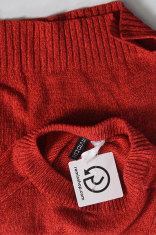 Damski sweter H&M Divided, Rozmiar XS, Kolor Czerwony, Cena 46,38 zł