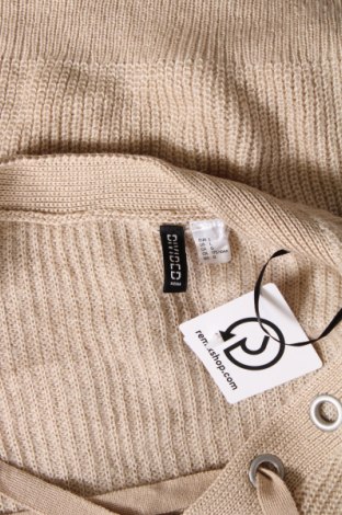 Damenpullover H&M Divided, Größe L, Farbe Beige, Preis 6,05 €