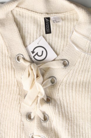 Дамски пуловер H&M Divided, Размер M, Цвят Бял, Цена 5,51 лв.