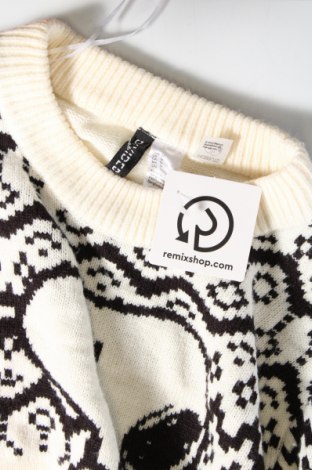 Дамски пуловер H&M Divided, Размер M, Цвят Многоцветен, Цена 5,80 лв.