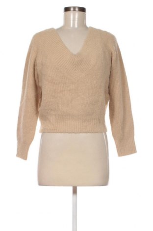 Дамски пуловер H&M Divided, Размер S, Цвят Бежов, Цена 8,41 лв.
