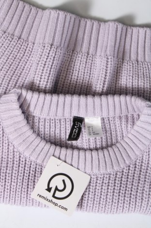 Дамски пуловер H&M Divided, Размер S, Цвят Лилав, Цена 13,05 лв.