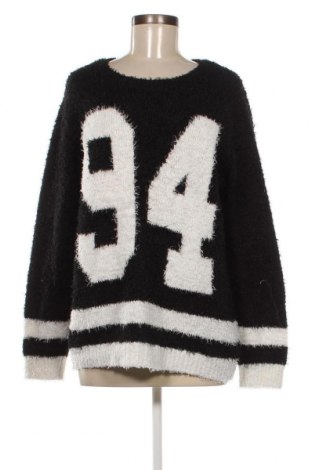 Дамски пуловер H&M Divided, Размер M, Цвят Черен, Цена 13,05 лв.