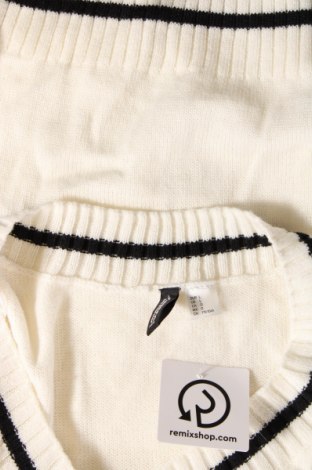 Damski sweter H&M Divided, Rozmiar L, Kolor Biały, Cena 25,97 zł