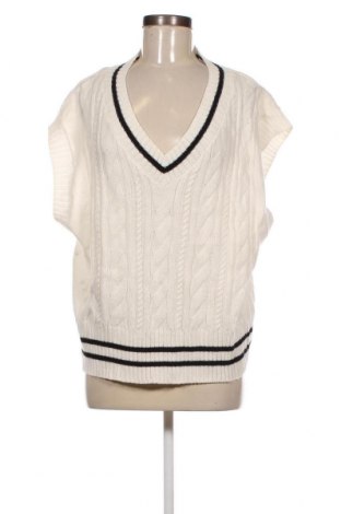 Дамски пуловер H&M Divided, Размер L, Цвят Бял, Цена 8,12 лв.