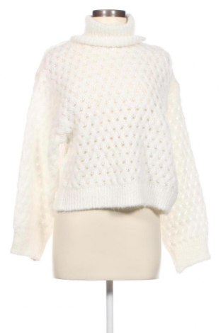Дамски пуловер H&M Divided, Размер M, Цвят Бял, Цена 11,02 лв.