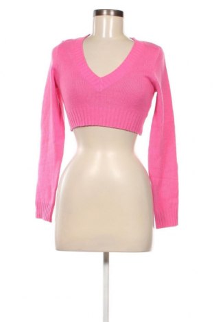 Дамски пуловер H&M Divided, Размер XS, Цвят Розов, Цена 13,05 лв.