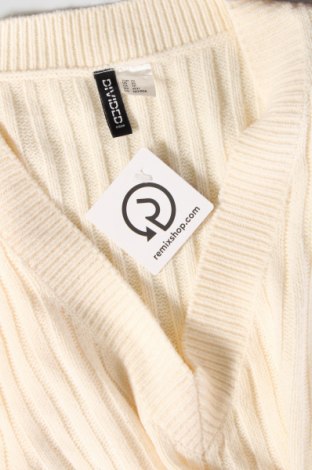 Дамски пуловер H&M Divided, Размер XS, Цвят Екрю, Цена 10,73 лв.