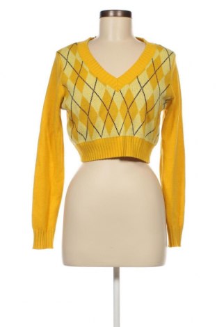 Γυναικείο πουλόβερ H&M Divided, Μέγεθος L, Χρώμα Κίτρινο, Τιμή 8,07 €