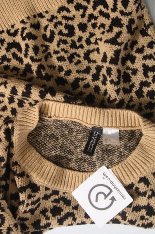 Дамски пуловер H&M Divided, Размер M, Цвят Многоцветен, Цена 12,47 лв.