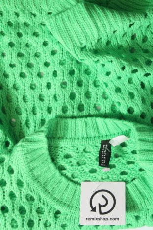 Дамски пуловер H&M Divided, Размер M, Цвят Зелен, Цена 13,05 лв.