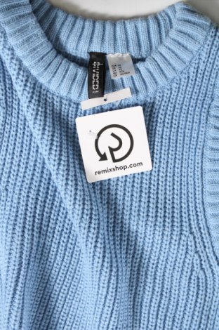 Дамски пуловер H&M Divided, Размер XS, Цвят Син, Цена 20,70 лв.