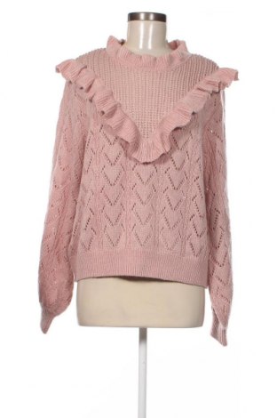 Дамски пуловер H&M Divided, Размер XL, Цвят Розов, Цена 29,00 лв.
