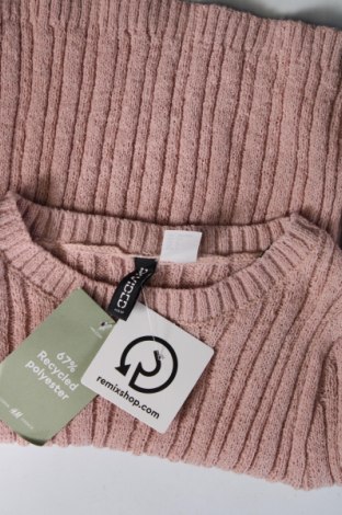 Дамски пуловер H&M Divided, Размер S, Цвят Розов, Цена 13,80 лв.
