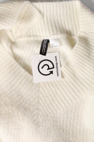 Дамски пуловер H&M Divided, Размер S, Цвят Екрю, Цена 10,44 лв.