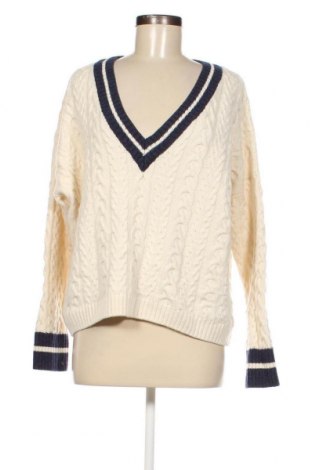 Дамски пуловер H&M L.O.G.G., Размер L, Цвят Екрю, Цена 10,15 лв.