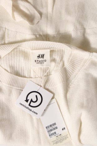Damenpullover H&M Studio, Größe S, Farbe Weiß, Preis 15,29 €
